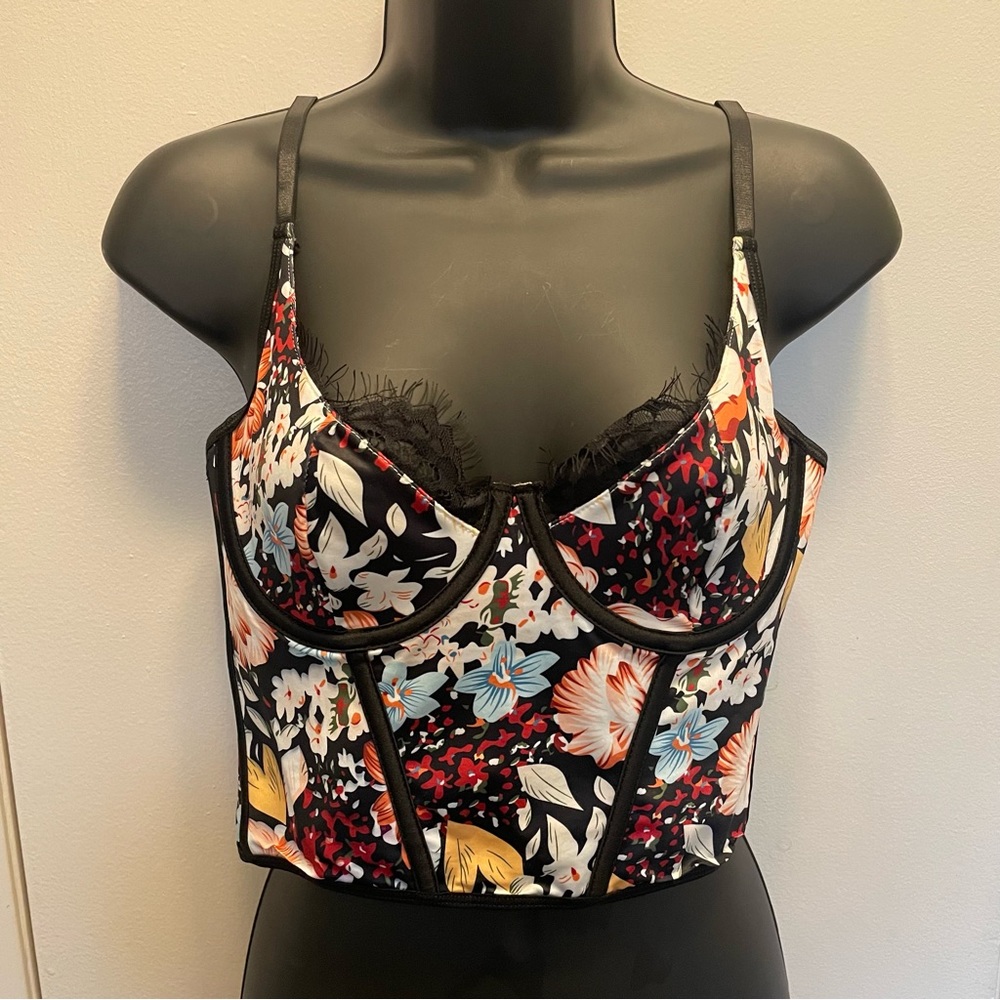 Corset crop tank